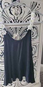 Wet Seal daisy crop tank